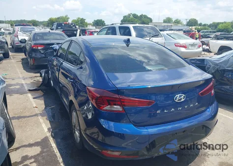 2020 Hyundai Elantra Sel z USA, uszkodzony, nr VIN 5NPD84LF1LH540319
